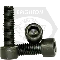 M24-3.00 x 35 mm Socket Head Cap Screws, Metric Class 12.9, Coarse (UNC), ISO 4762 / DIN 912 Thermal Black Oxide, Full Thread, Qty 40 Fast Shipping