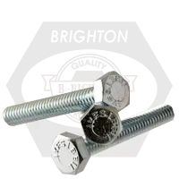 3/8"-16 x 3/4" Hex Tap Bolts, Grade 5, Zinc Cr+3, Full Thread, Medium Carbon Steel, Qty 1100 Final Sale