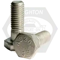 1/2"-13 x 1 3/4" Heavy Hex Structural Bolts, Type 1, Hot-Dipped Galvanized HDG, Partial Thread, A325, Qty 1500 Budget