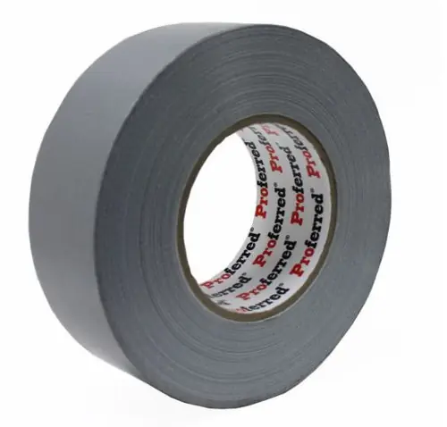 New Release 1.88In x 60Yd (55M), 0.225mm (8.8Mil) Heavy Duty - Silver Proferred Duct Tape, Qty 36