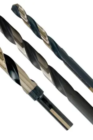 1 (0.228) Wire Gauge 135Deg M2 HSS Black And Gold Proferred M2 HSS Black And Gold Drill Bit, Qty 12 Crafted