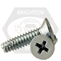 Super Sale 5/16"-18 x 1 1/2" Thread-Cutting Screws, Slotted Indent Hex Washer Head HWH, Type F, Zinc Cr+3, Full Thread, Qty 1000