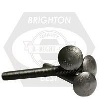 5/16"-18 x 4 1/2" Carriage Bolts, Grade A, A307, Plain Finish, Full Thread, Qty 325 Special Offer