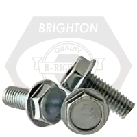 Trending 1/4"-20 x 3/4" Machine Screws, Indented Hex Washer Head HWH, Zinc Cr+3, Full Thread, Coarse (UNC), Qty 3000