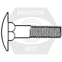 1/4"-20 x 1 1/4" Step Bolts, Grade A, A307, Plain Finish, Full Thread, Qty 800 Special Offer
