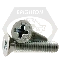 Today Only 5/16"-18 x 2 1/4" Machine Screws, Phillips Flat Head, Zinc Cr+3, Full Thread, Qty 900