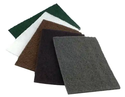 6" x 9" - Grey - M19 Ultra Fine Non-Woven Hand Pad, Qty 10 Buy Direct