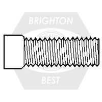 7/16"-14 x 1 3/4" Plow Bolts, Clip Head, Grade 5, Plain Finish, Full Thread, Qty 325 Next Day Delivery