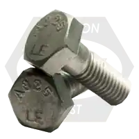 1 1/8"-7 x 2 1/4" Heavy Hex Structural Bolts, Type 1, Hot-Dipped Galvanized HDG, Full Thread, A325, Made in USA, Qty 130 New Release