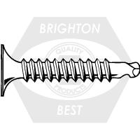 6-20 x 1 7/8" Proferred Self-Drilling Drywall Screws, Phillips Bugle Head, 2 Point BSD, Gray Phosphate, Qty 4000 Fan Favorite