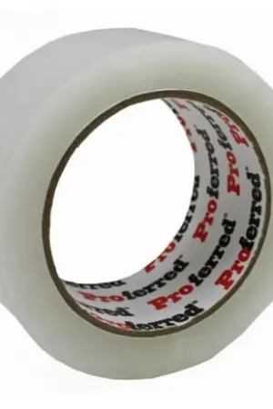 2Inx110Yd(100M), 1.8Mil, Acrylic-Clear Proferred Packaging Tape, Qty 36 Crafted