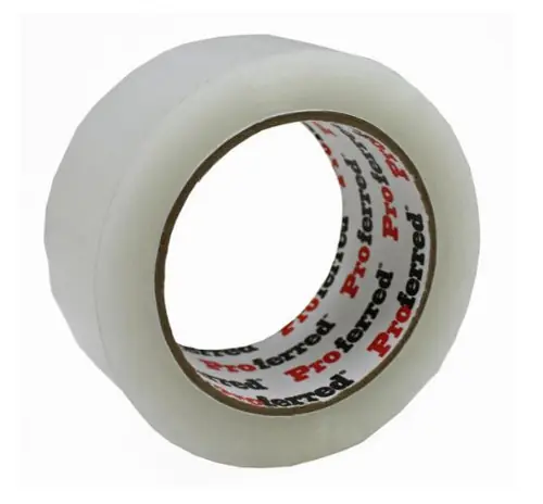 2Inx110Yd(100M), 1.8Mil, Acrylic-Clear Proferred Packaging Tape, Qty 36 Crafted