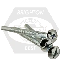 Save Now 8-32 x 2 1/2" Machine Screws, Phillips/Slotted Combo Truss Head, Zinc Cr+3, Full Thread, Coarse (UNC), Qty 750