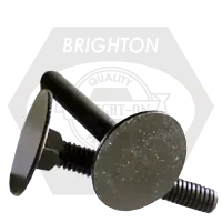 Premium 3/8"-16 x 1 3/4" Elevator Bolts, Flat Head Countersunk 1 Norway Head, Grade 2, Plain Finish, Full Thread, Qty 400