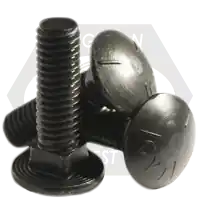Trending 5/8"-11 x 1 3/4" Carriage Bolts, Grade 5, Plain Finish, Full Thread, Coarse (UNC), Qty 130