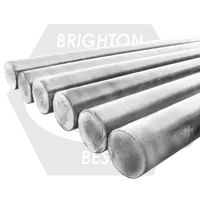 3/4" x 3 ft Unthreaded Rods, Steel Rounds, Zinc, A307, Qty 3 Fresh Stock