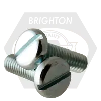 1/4"-20 x 7/16" Machine Screws, Slotted Pan Head, Zinc Cr+3, Full Thread, Qty 4000 New Arrival