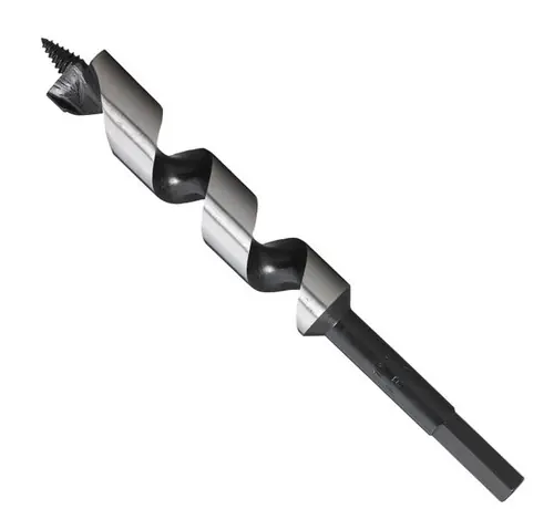 Fast Shipping 1/2" x 8" Ship Auger, 5/16 Hex Shank Ship Auger, Qty 1