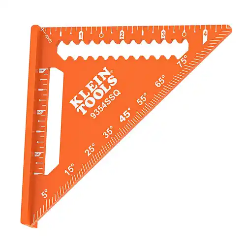 Klein Tools 9354SSQ Trim Square, 4-1/2-Inch Top Rated