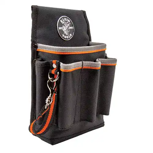 Klein Tools 5241 Tradesman Pro Tool Pouch, 6 Pockets, 10.25 x 6.75 x 10.25-Inch Secure Checkout