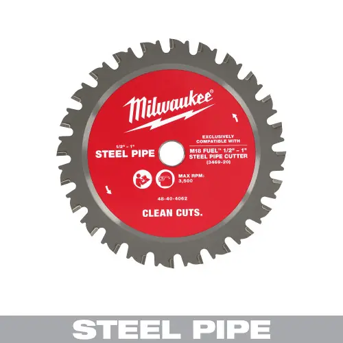 Time-Limited Milwaukee Tool 48-40-4062 1/2 1 Steel Pipe Cutting Blade, 5 Pack
