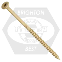 Top Rated 9 x 2-1/2" Professional Decking & Outdoor Wood Screw (SKT II), T-25 Star Drive (6-Lobe), 305 Stainless Steel, 350 pcs w/1 Bit in Jar, Qty 1