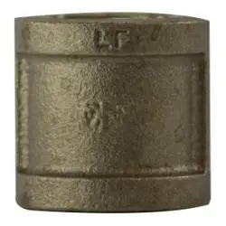 ANDERSON METALS 738103-24 Coupling, 1-1/2-in FPT x 1-1/2-in FPT, Bronze Seasonal Sale