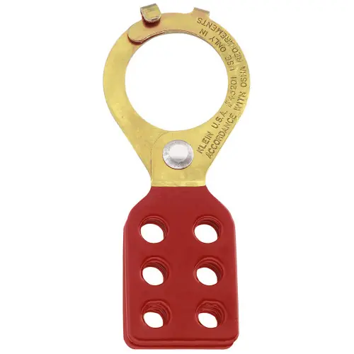 Direct From Factory Klein Tools 45201 Lockouts, 1-1/2-Inch Hasp, Interlocking Tabs
