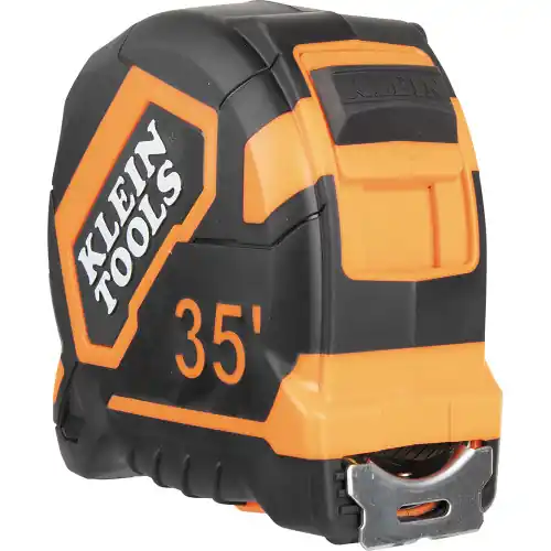 Klein Tools 9135 Tape Measure, 35-Foot Single-Hook Fan Favorite