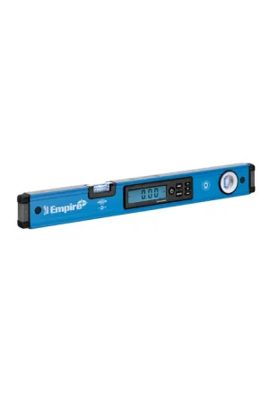 While Supplies Last Empire EM105.24 24 in. True Blue Magnetic Digital Box Level with Case