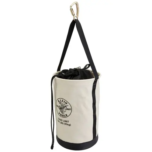 Instant Buy Klein Tools 5114DSC22 Canvas Bucket with Drawstring Close, 22-Inch