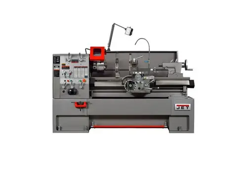 Certified GH-1660ZX, Large Spindle Bore Gear Head Lathe w/ Newall NMS800, Collet Closer, and Taper Attachment Kit