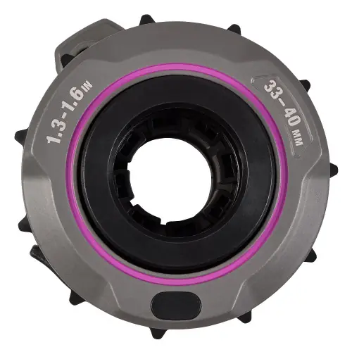 Top Pick Milwaukee Tool 49-16-B159 1.3" - 1.6" Adjustable Bushing for M18 FUEL Covered Conductor Cable Stripper