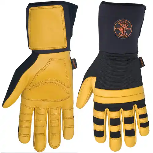 Klein Tools 40082 Lineman Work Glove Large Grab Now
