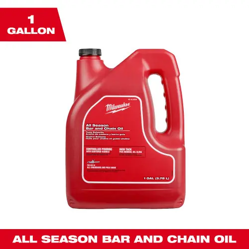 Certified Milwaukee Tool 49-16-2838 1 Gallon All Season Bar and Chain Oil, 4 Pack