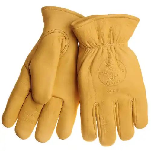 Fresh Stock Klein Tools 40018 Cowhide Gloves with Thinsulate, X-Large