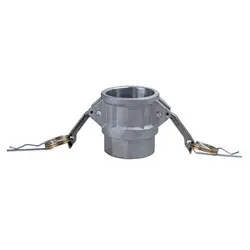 Midland Metal E-CGD-300-A1 Economy Series Type D Cam and Groove Coupler, 3-in Female Coupler x 3-in Female NPT, Aluminum Flash Sale