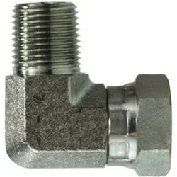 Time-Limited Midland Metal 15012424 90-deg Swivel Elbow, 1-1/2-in Male NPTF x 1-1/2-in Female NPSM Swivel, Steel