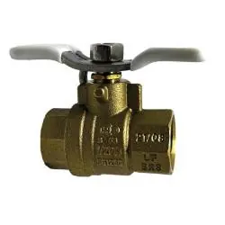 Midland Metal 940173TSSLF Ball Valve, 1/2 in Nominal, FIP x FIP, 600 psi WOG Pressure, -22 to 302 deg F Last Chance