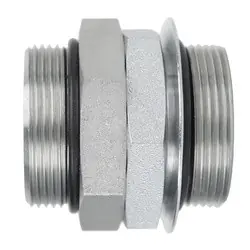 Midland Metal 6403AO10 Adjustable Union, 5/8-in Male Adjustable O-Ring Boss x 5/8-in Male Adjustable O-Ring Boss, Steel New Release