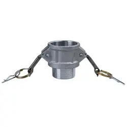Midland Metal E-CGB-075-A1 Economy Series Type B Cam and Groove Coupler, 3/4-in Female Coupler x 3/4-in Male NPT, Aluminum Limited Time