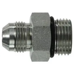Discount Midland Metal 64001220 Adapter, 3/4-in Male JIC x 1-1/4-in Male O-Ring Boss, Steel