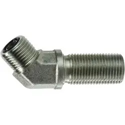 Super Sale Midland Metal FS27021616 45 deg Elbow, 1-7/16 in Male ORFS x 1-7/16 in Male ORFS, Steel