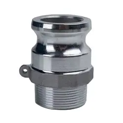 Midland Metal E-CGF-150-A1 Economy Series Type F Cam and Groove Adapter, 1-1/2-in Male Adapter x 1-1/2-in Male NPT, Aluminum Seasonal Sale