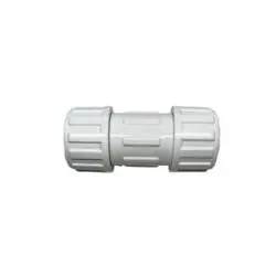 Time-Limited Midland Metal 55305 Coupling, 1 in Compression x 1 in Compression, PVC