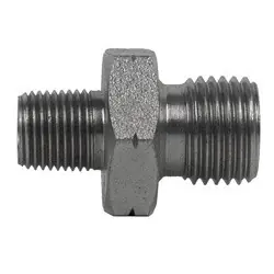 Midland Metal 9020-12-04 Adapter, 3/4-in Male BSPP x 1/4-in Male BSPT, Steel Today Only