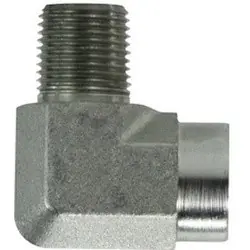 Affordable Midland Metal 550246 90-deg Street Pipe Elbow, 1/4-in Male NPTF x 3/8-in Female NPTF, Steel