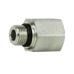 Special Offer Midland Metal 6405O612 Male O-Ring to Female Pipe Adapter, 3/8-in Male O-Ring Boss x 3/4-in Female NPTF, Steel