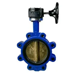 Midland Metal 9660G6ABE Lug-Style Butterfly Valve, 6-in Nominal, Ductile Iron Body, Aluminum Bronze Disc, EPDM Seat Price Drop