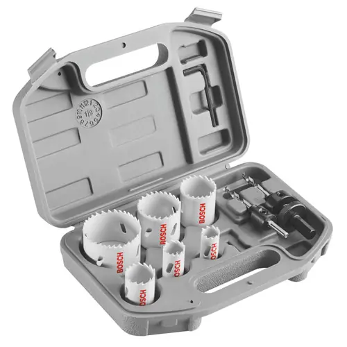 Markdown Bosch HSBIM9 9 pc. General-Purpose Bi-Metal Hole Saw Kit (9 Pack)